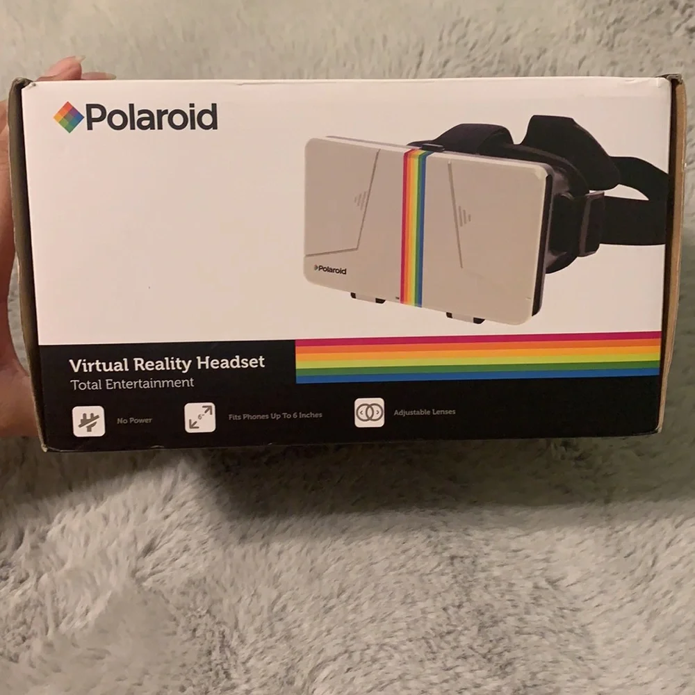 Polaroid Virtual Reality Headset w/ Box & Instruction Manual Collectable EUC